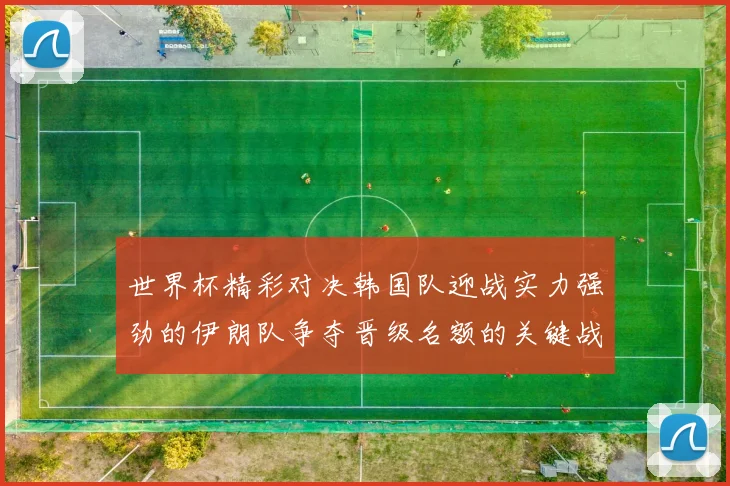 世界杯精彩对决韩国队迎战实力强劲的伊朗队争夺晋级名额的关键战役